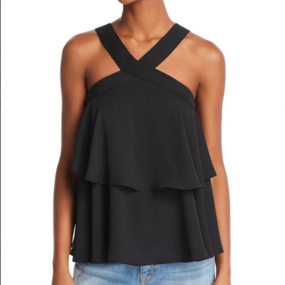 Black Halter Top